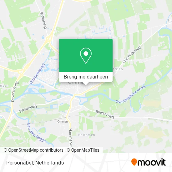 Personabel kaart