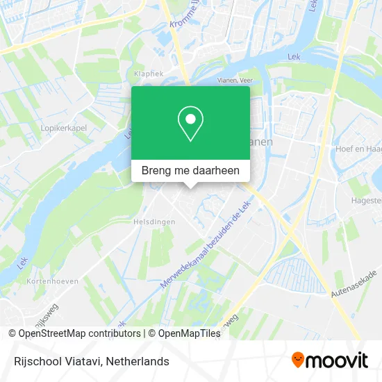 Rijschool Viatavi kaart