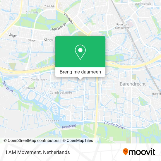 I AM Movement kaart