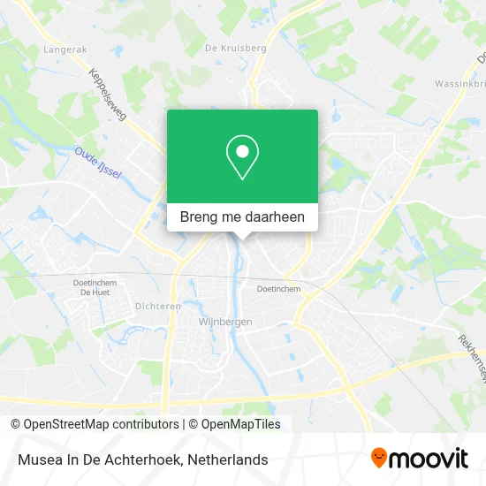 Musea In De Achterhoek kaart