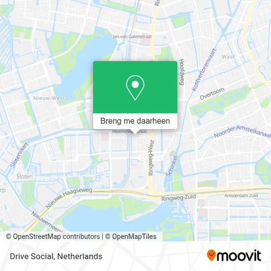 Drive Social kaart