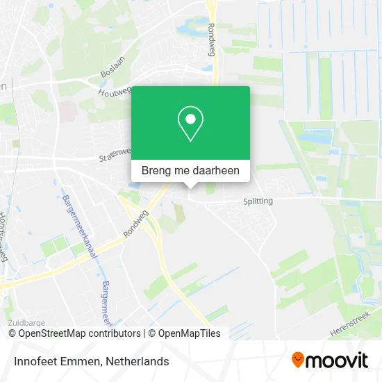 Innofeet Emmen kaart