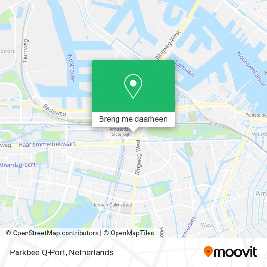 Parkbee Q-Port kaart