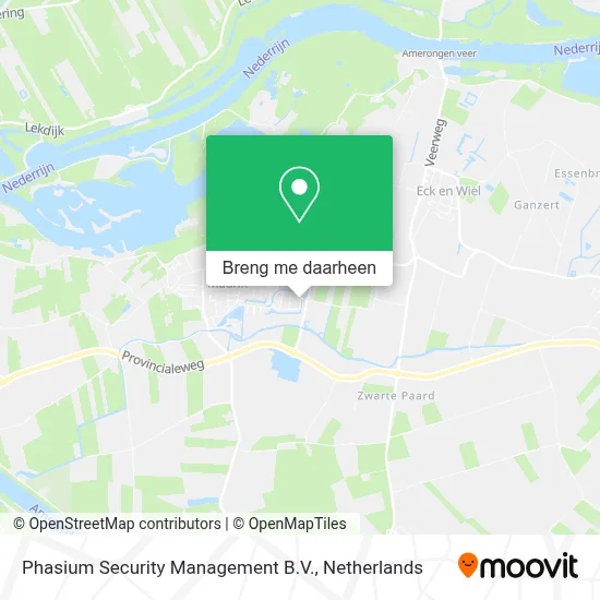 Phasium Security Management B.V. kaart