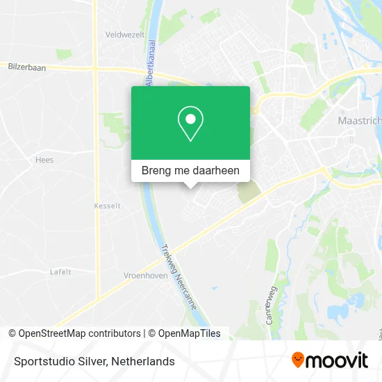 Sportstudio Silver kaart