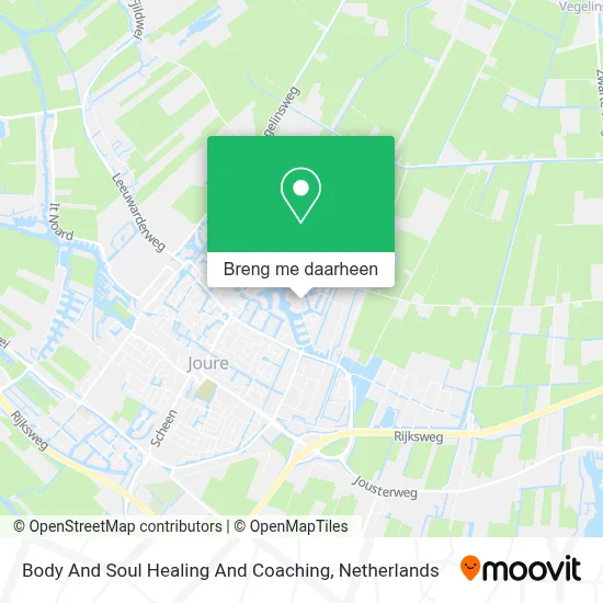 Body And Soul Healing And Coaching kaart