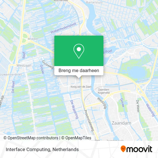 Interface Computing kaart