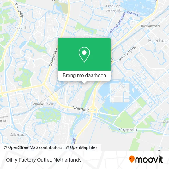 Oilily Factory Outlet kaart