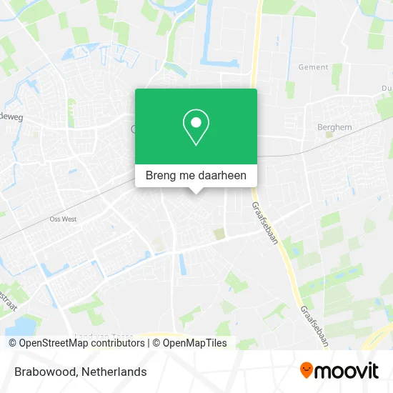 Brabowood kaart