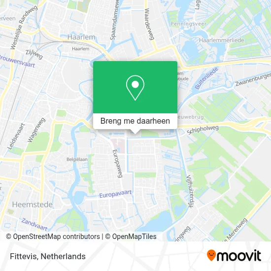 Fittevis kaart