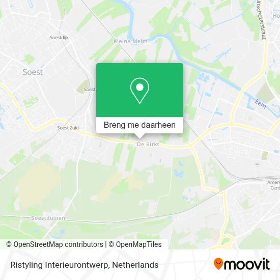 Ristyling Interieurontwerp kaart