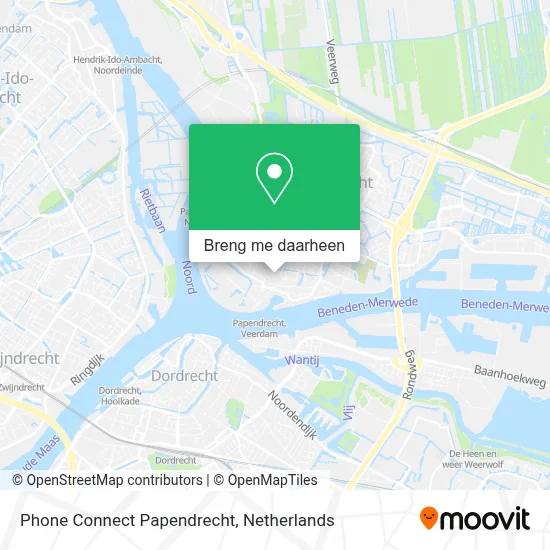 Phone Connect Papendrecht kaart