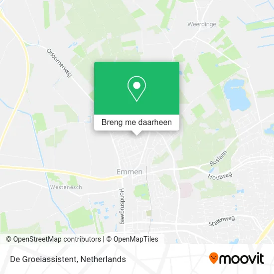 De Groeiassistent kaart