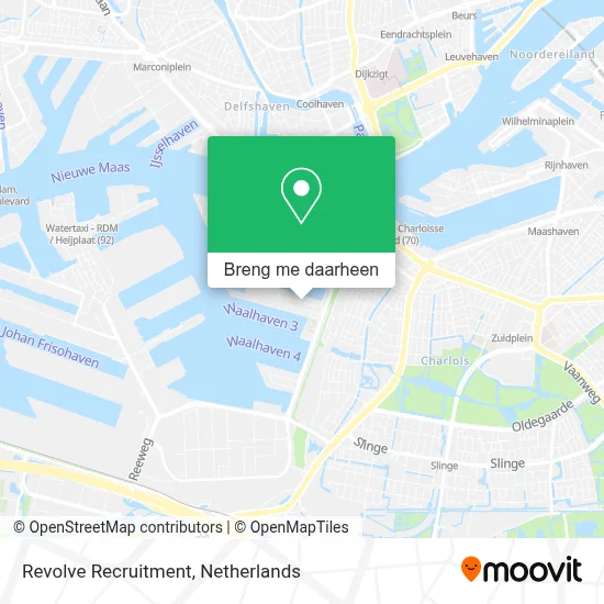 Revolve Recruitment kaart