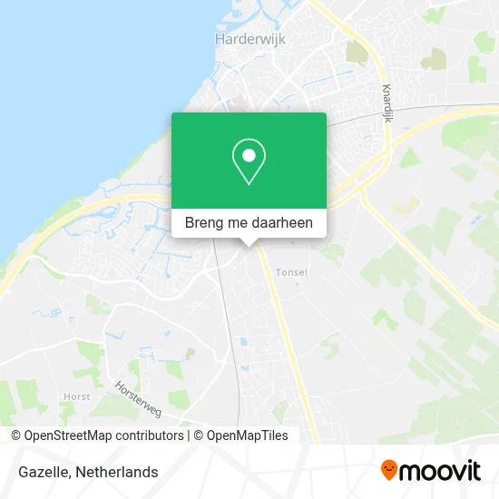 Gazelle kaart