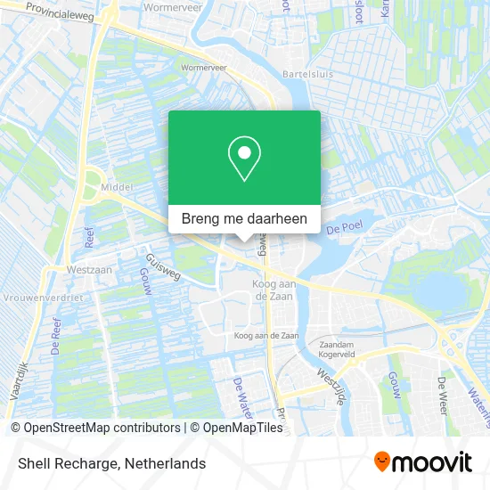Shell Recharge kaart