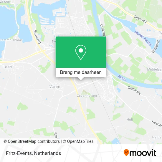 Fritz-Events kaart