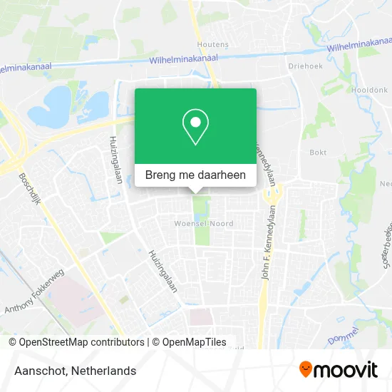 Aanschot kaart