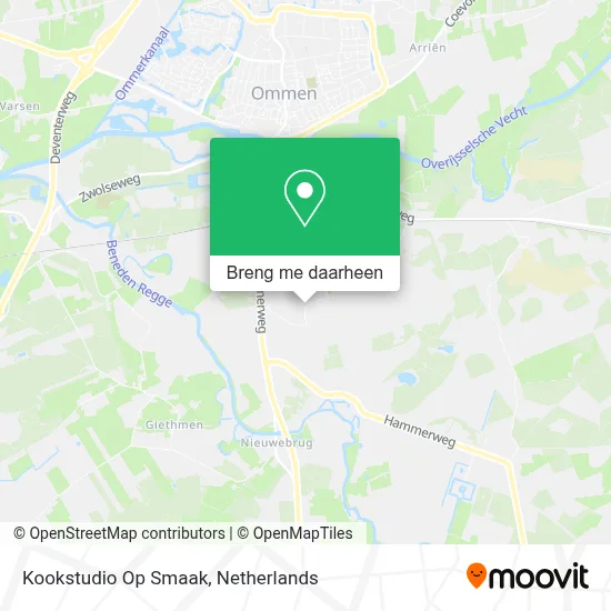 Kookstudio Op Smaak kaart