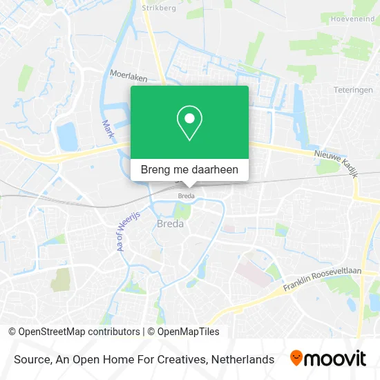 Source, An Open Home For Creatives kaart