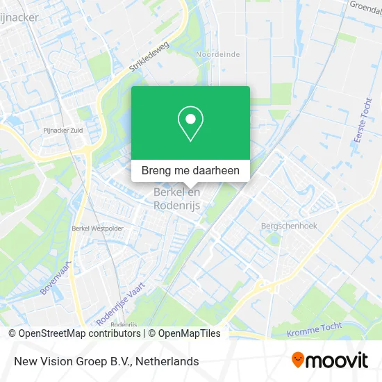 New Vision Groep B.V. kaart