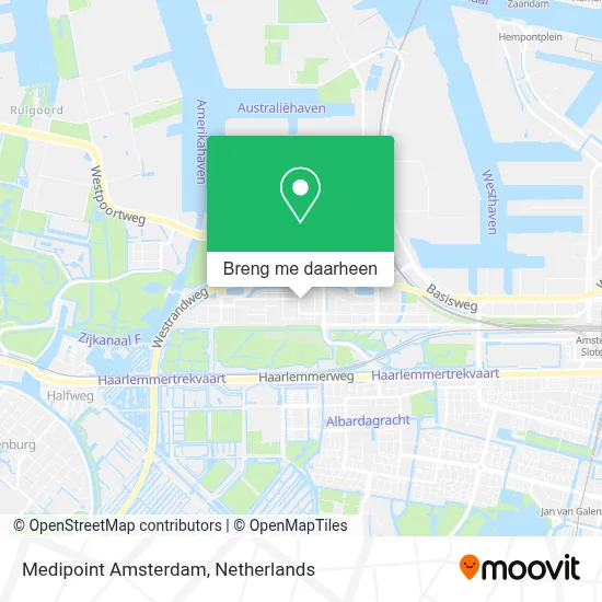 Medipoint Amsterdam kaart