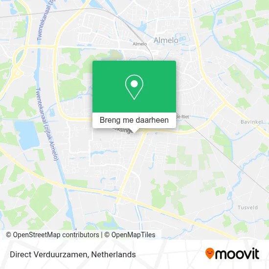 Direct Verduurzamen kaart