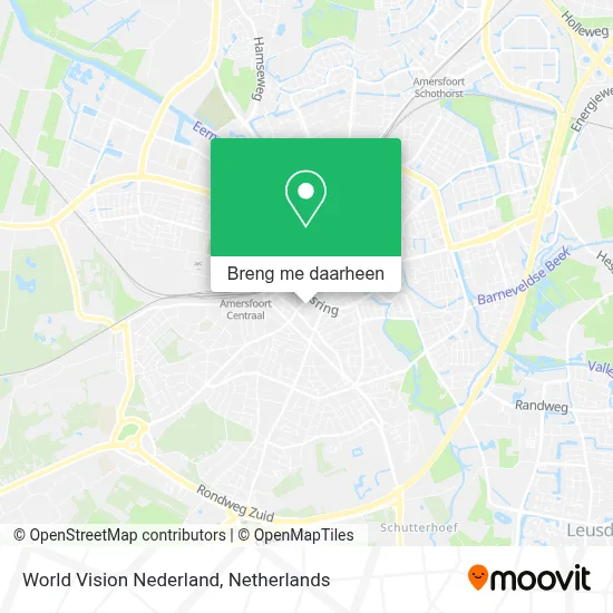 World Vision Nederland kaart