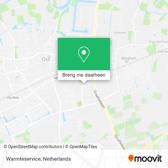 Warmteservice kaart