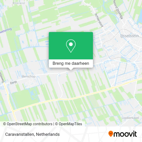 Caravanstallen kaart