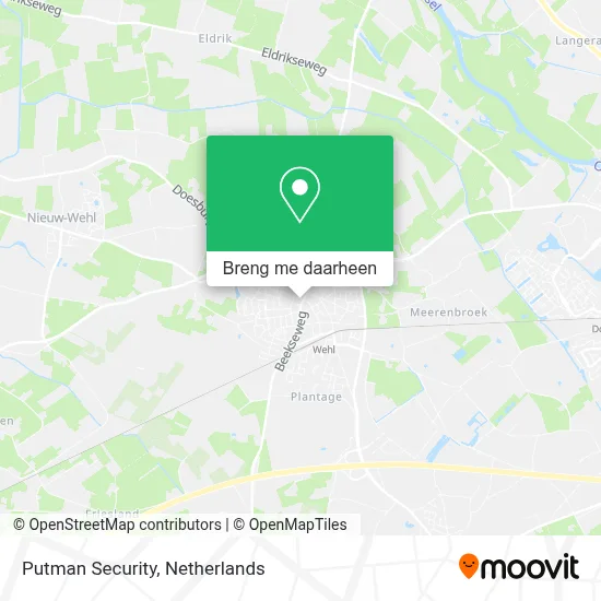 Putman Security kaart