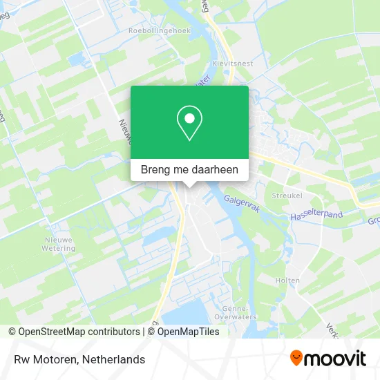 Rw Motoren kaart