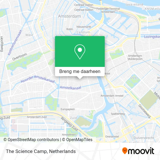 The Science Camp kaart