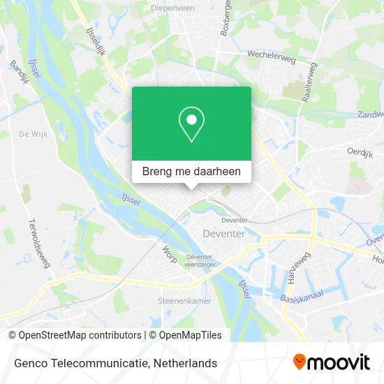 Genco Telecommunicatie kaart