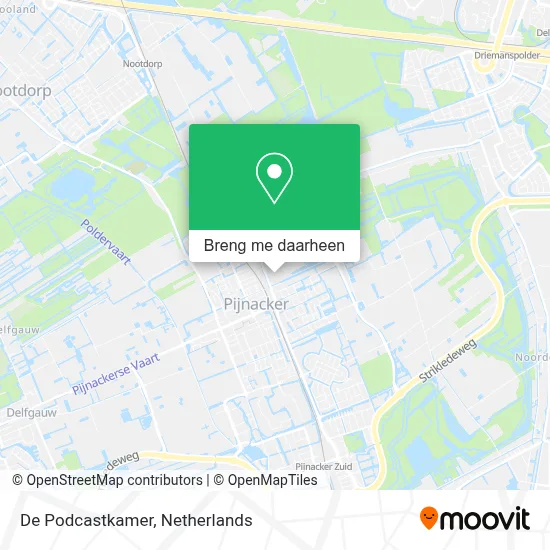 De Podcastkamer kaart