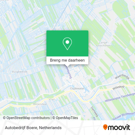 Autobedrijf Boere kaart