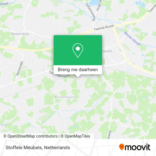 Stoffele Meubels kaart