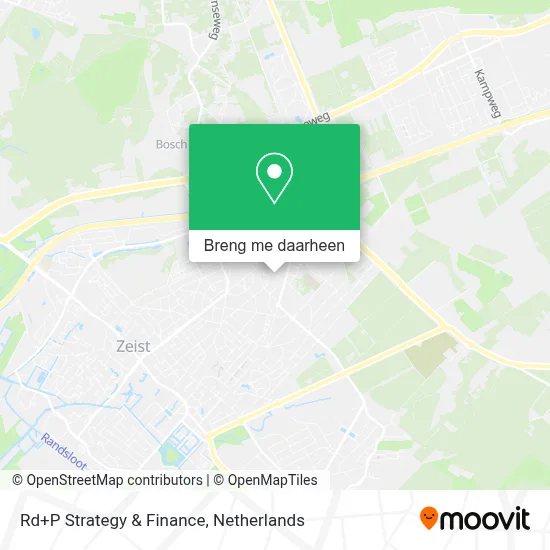 Rd+P Strategy & Finance kaart