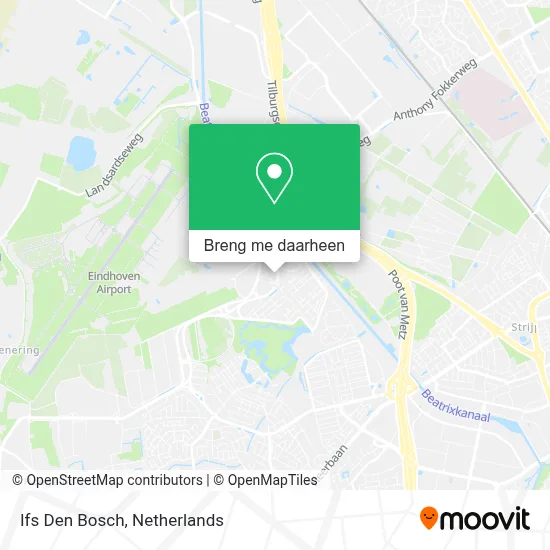 Ifs Den Bosch kaart
