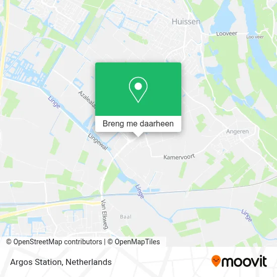 Argos Station kaart