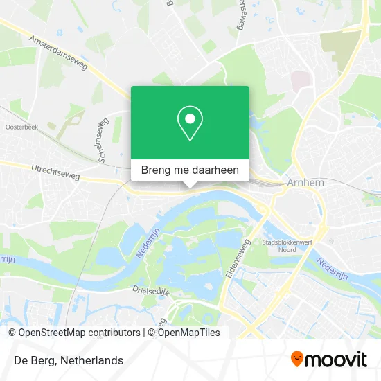 De Berg kaart