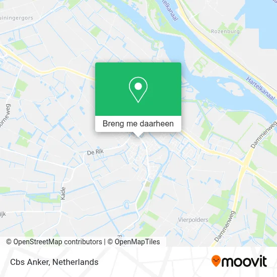 Cbs Anker kaart