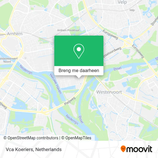 Vca Koeriers kaart
