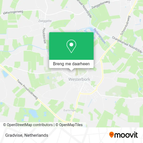 Gradvise kaart
