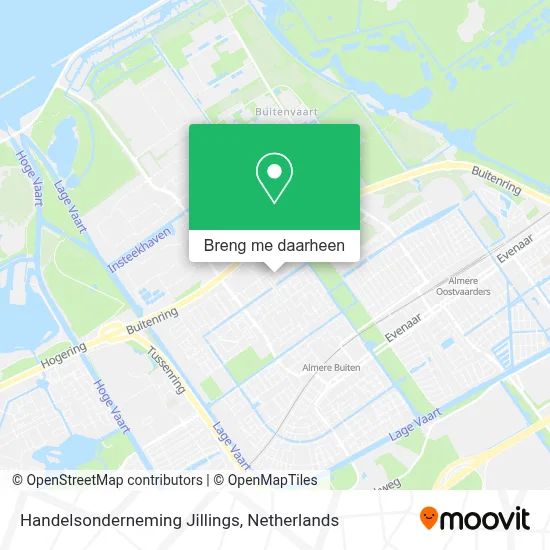 Handelsonderneming Jillings kaart