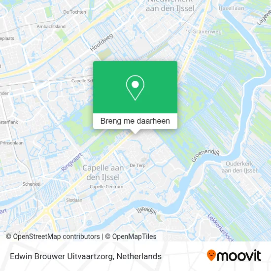 Edwin Brouwer Uitvaartzorg kaart