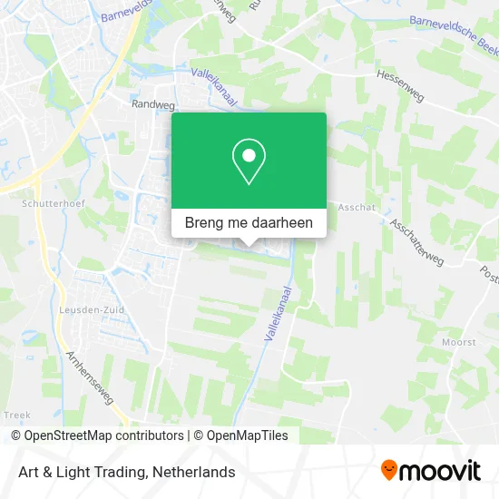 Art & Light Trading kaart