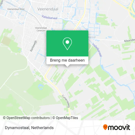 Dynamostaal kaart