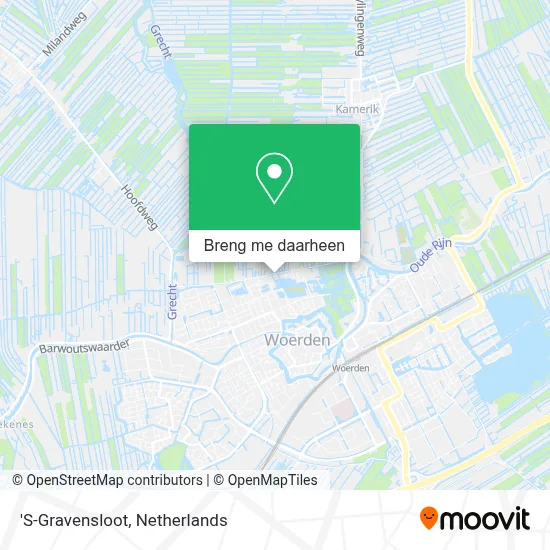 'S-Gravensloot kaart