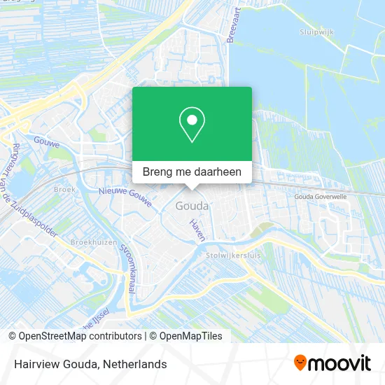 Hairview Gouda kaart